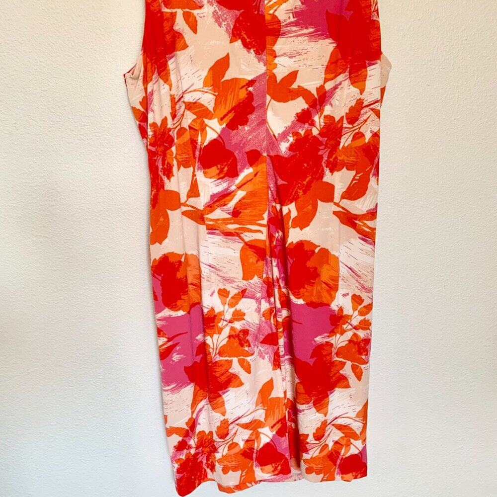 Taylor Tropical Floral Sleeveless Dress - Picture 6 of 13